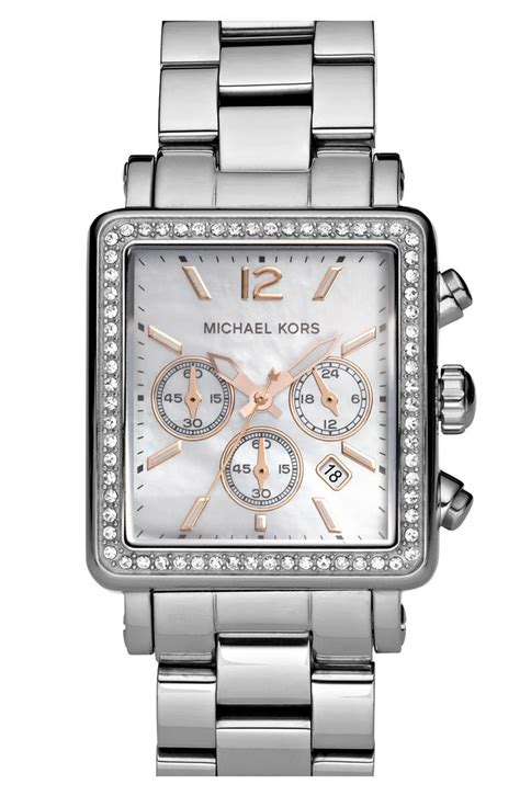 michael kors rectangle watch|michael kors watches clearance.